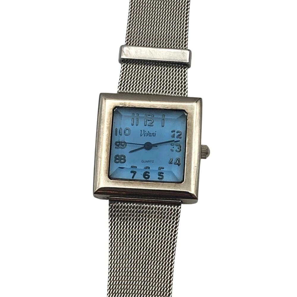 Unique VIVANI Women's Watch 26mm - Adjustable Steel Mesh Band - New Battery